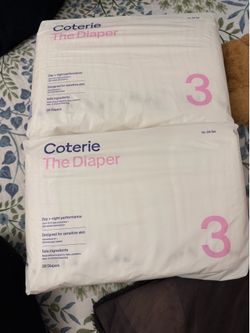 Coterie diaper size 3