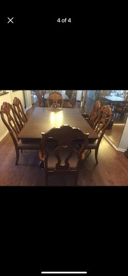 Wood Dining Table And Chairs With Leaves