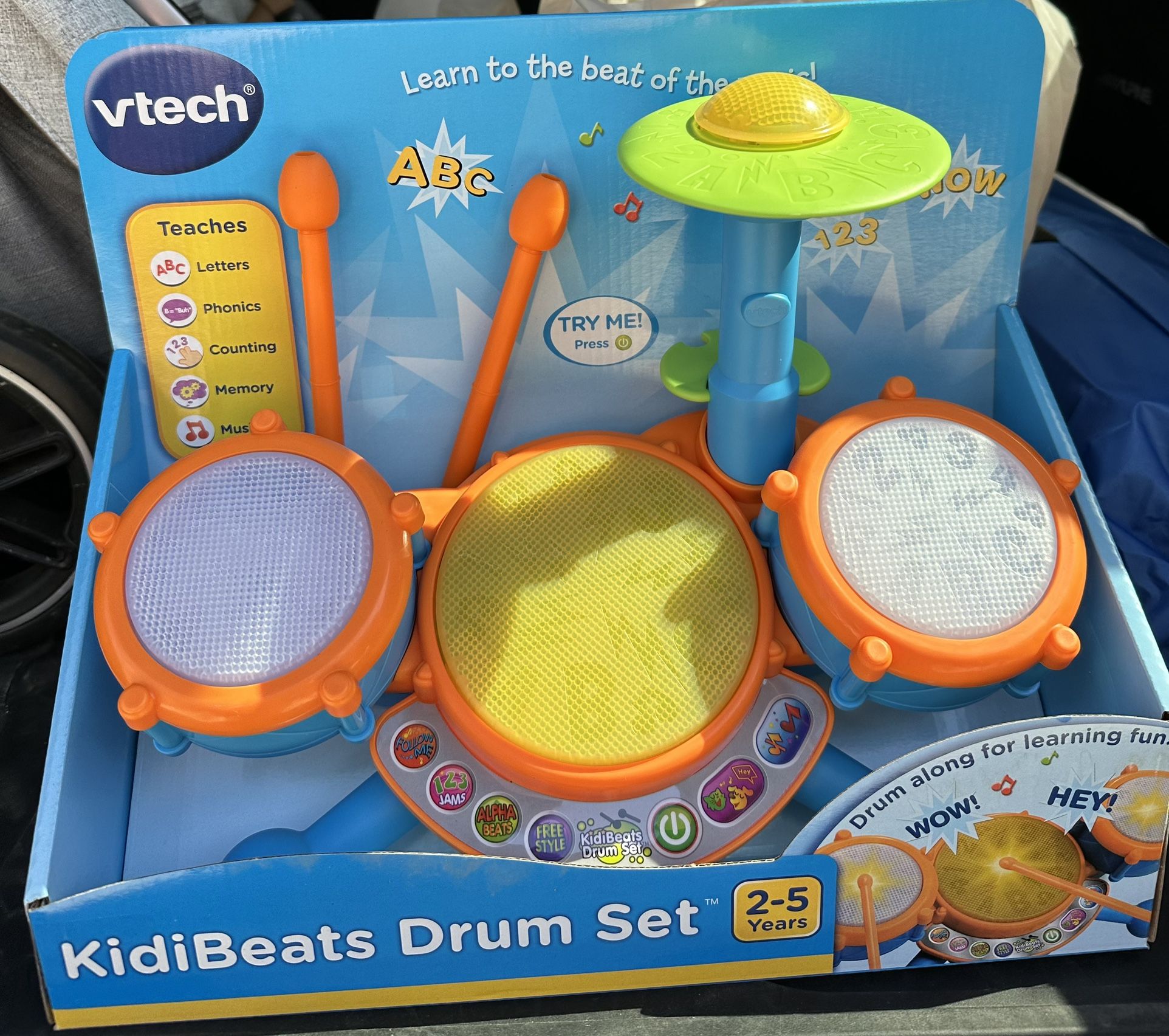 New Vtech Drum Set