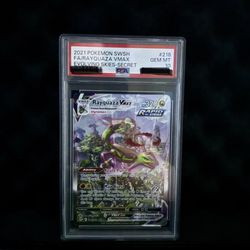 Pokemon Rayquaza Vmax PSA 10