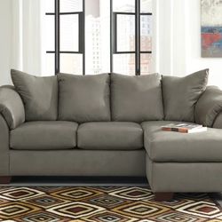 ASHLEY - DARCY SOFA CHAISE EASY FINANCING