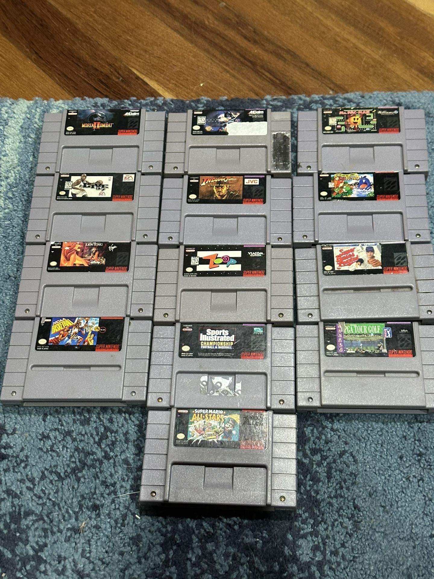 Super Nintendo Games $10-45 Each 