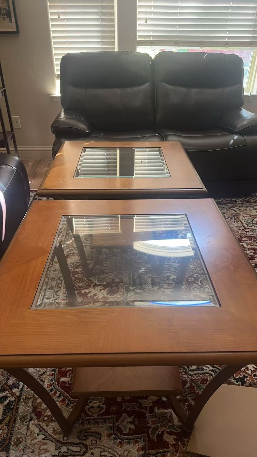 Side Tables & Coffee Table (missing Glass)