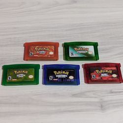 Pokemon Games GBA ($25 Each)