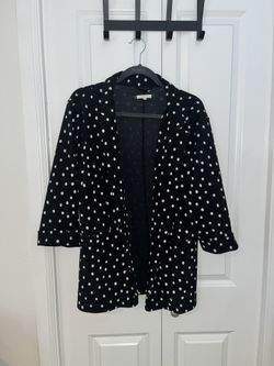 Maurices XXL Polka Dot Blazer