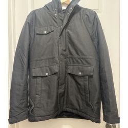 The North Face Men's Hooded Grey Jacket