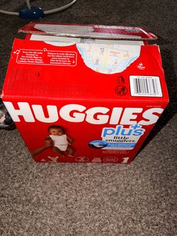 Huggies Plus Diapers Size 1, 191 Count