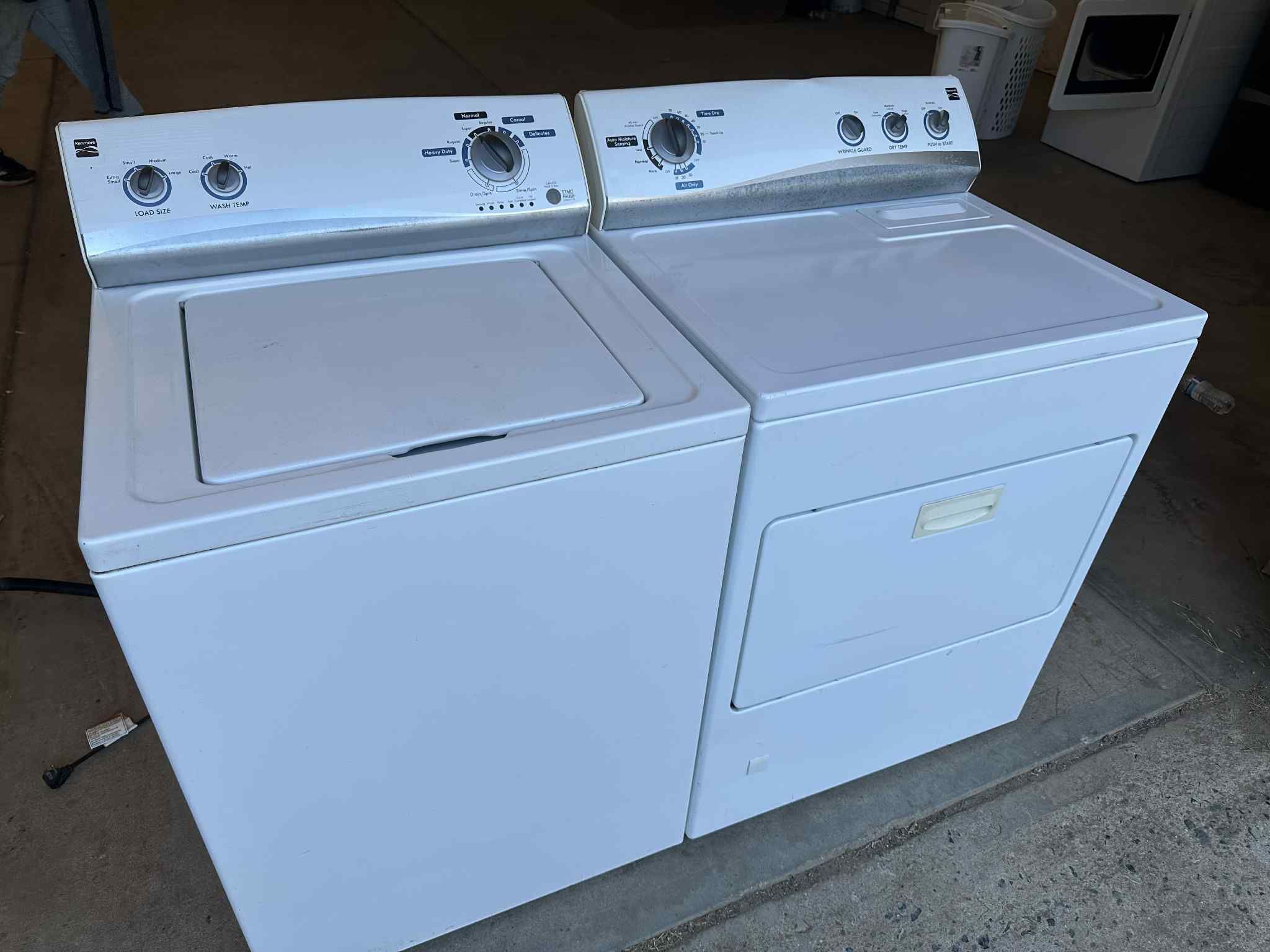 Kenmore Washer And Gas Dryer