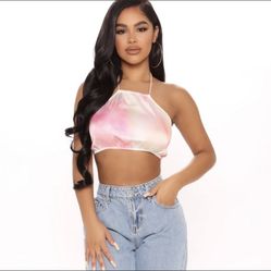 New Fashion Nova Pink The Die Halter Size S