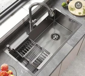 sink and faucet with all the adjustment for assembly