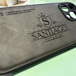 iPhone 14 Pro Max Case W/custom Laser Engraving 