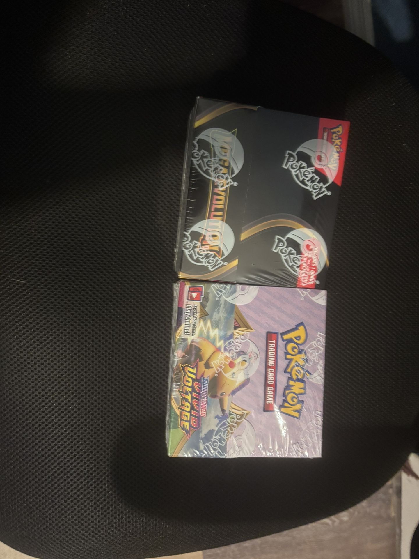 Unsealed pokemon Mega evolutions & Vivid voltage booster boxes