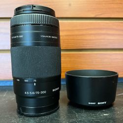 Sony 75-300mm Telephoto Zoom Lens