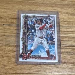 Marcelo Mayer Rookie Card-Topps Holiday