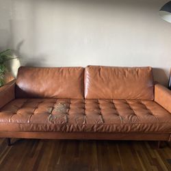 Carmel Leather Sofa 