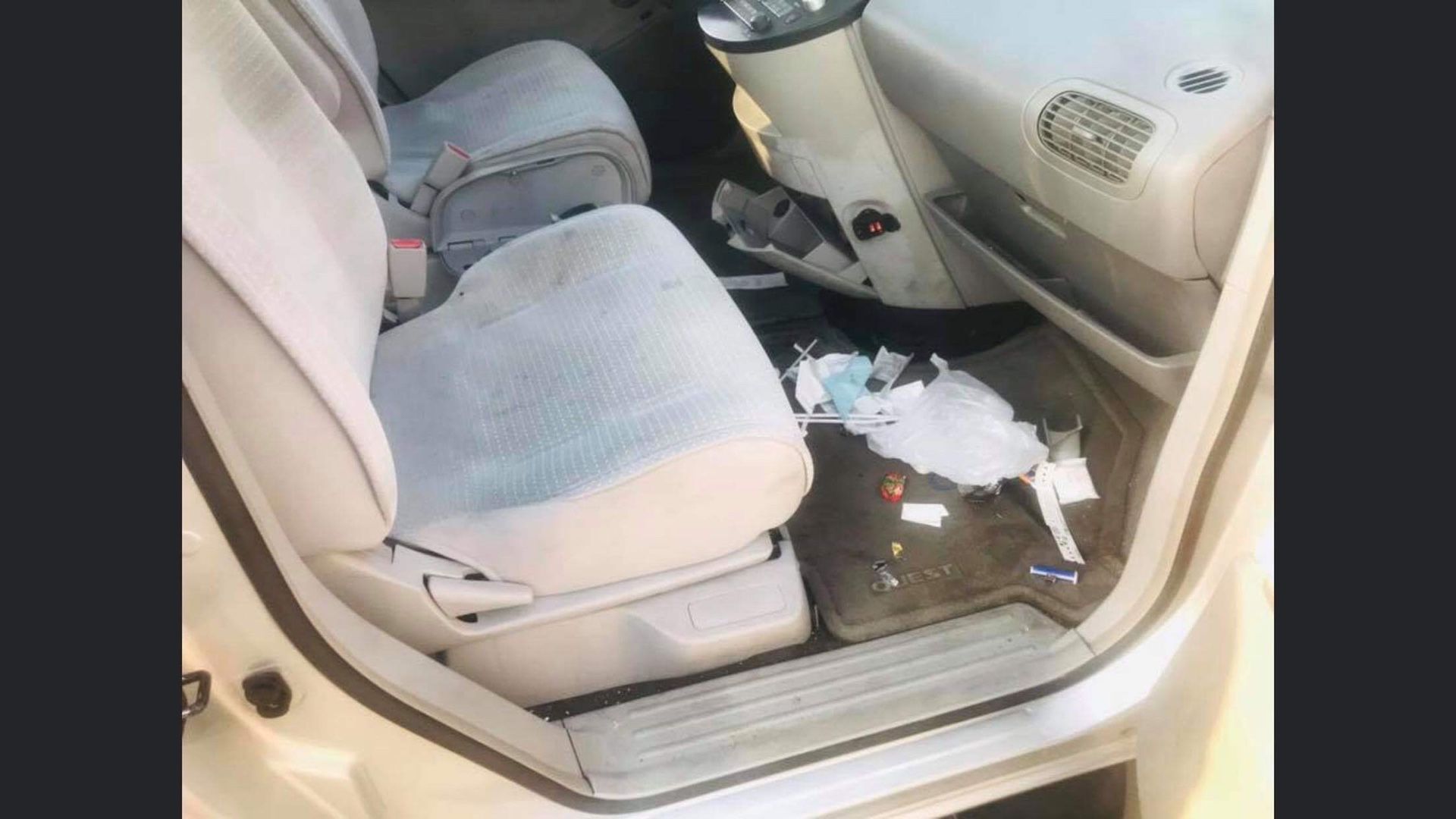Auto interior detail
