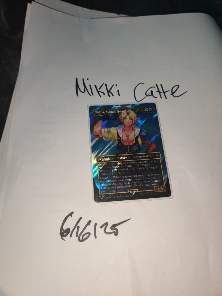 TIDUS, Yuna's Guardian Surge Foil Borderless