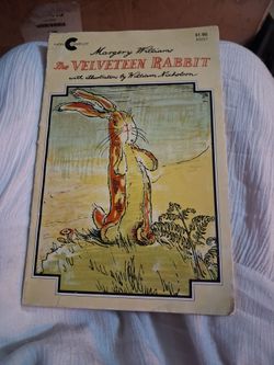 1975 copy py by marjorie williams velveteen rabbit