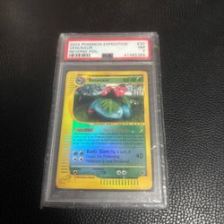 PSA 7 Venusaur Reverse Holo #30 2002 Pokemon Expedition