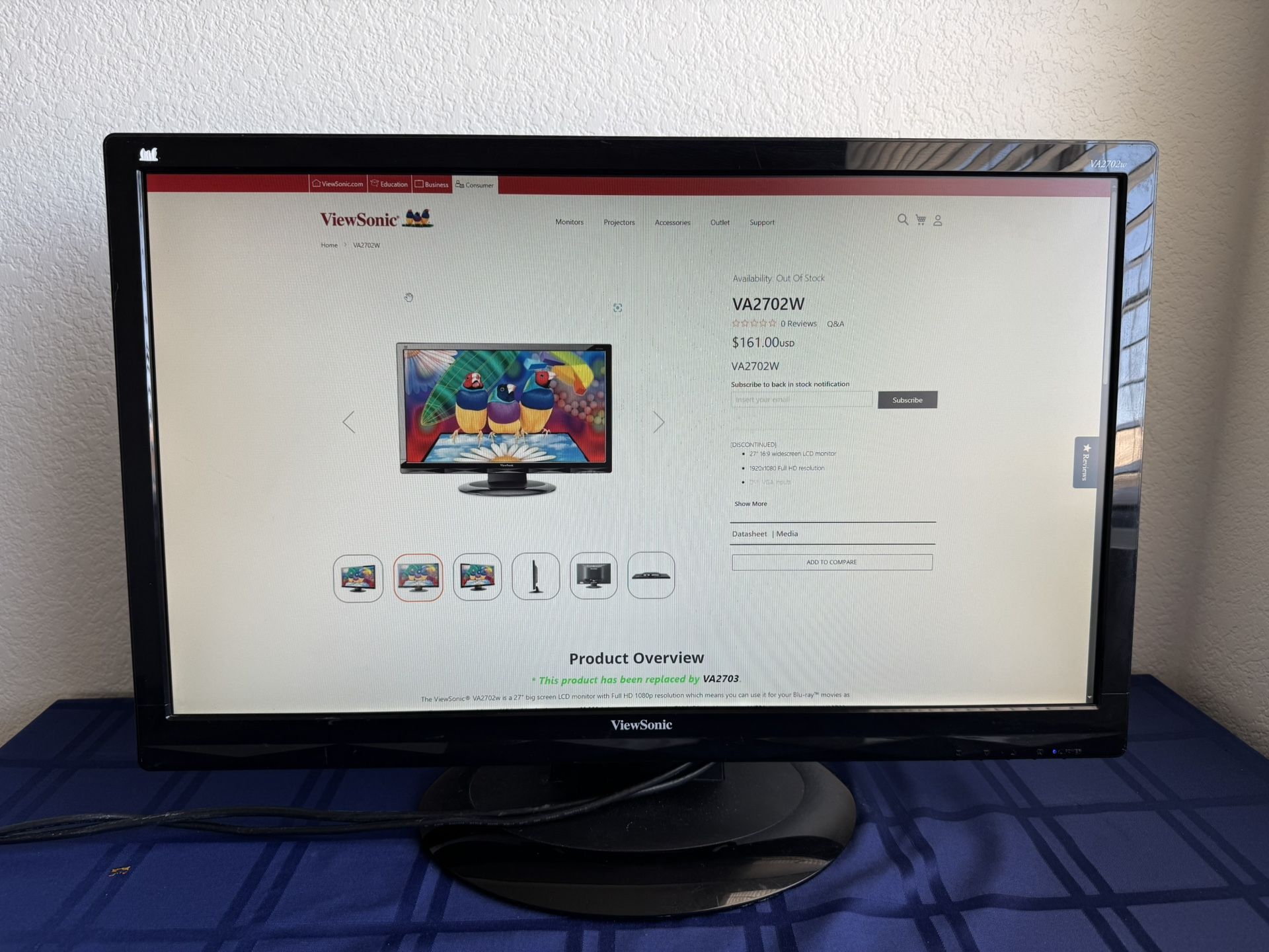 27” Monitor
