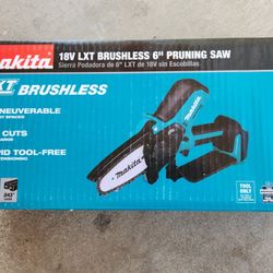 Makita 18v LXT Brushless 6" Pruning Saw XCU14Z [TOOL ONLY]... NUEVO_NEW~$170 PRECIO FIJO_FIRM PRICE