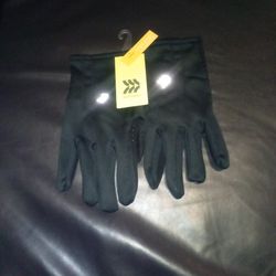 All In Motion Black Gloves (Touchscreen Compatible)