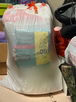 Adult underwear diaper size Large ( all for $20 )