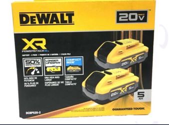 DEWALT power stack  5.0Ah (2 Pack) DCBP520-2 power stack