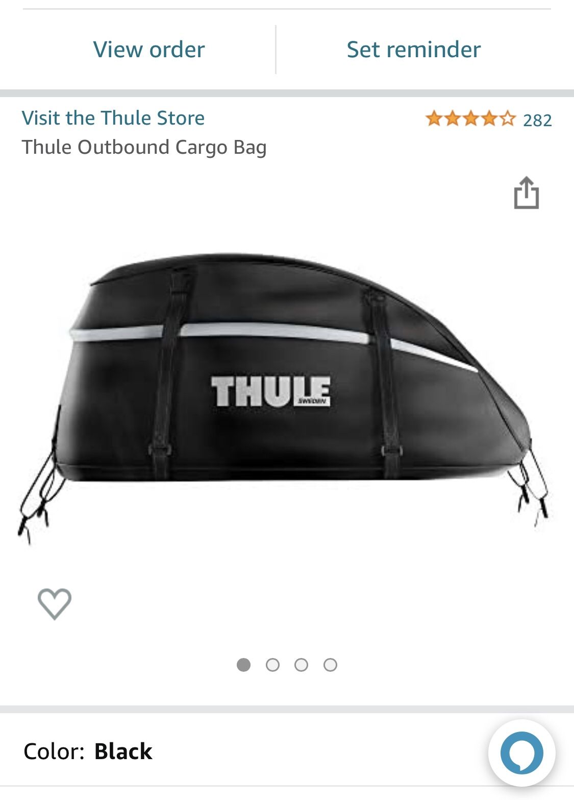 Thule Outbound Roof Cargo Bag for Sale in Boston MA OfferUp