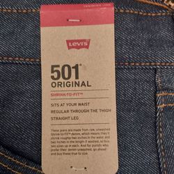 501 LEVI ORIGINAL SHRINK-TO-FIT