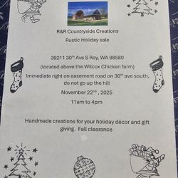 Holiday Sale In Garage