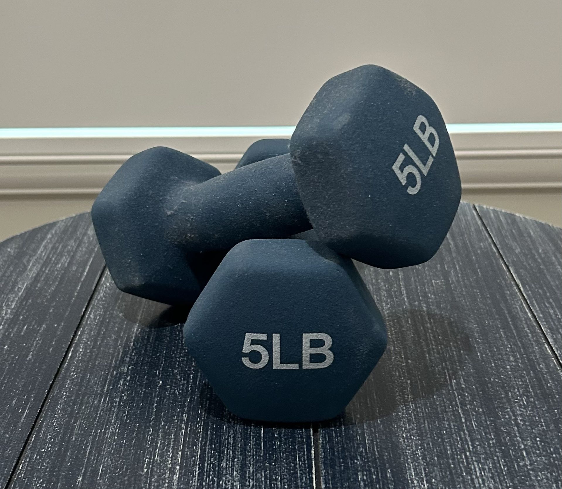 Set Of Two 5 Pound Hand Weights
