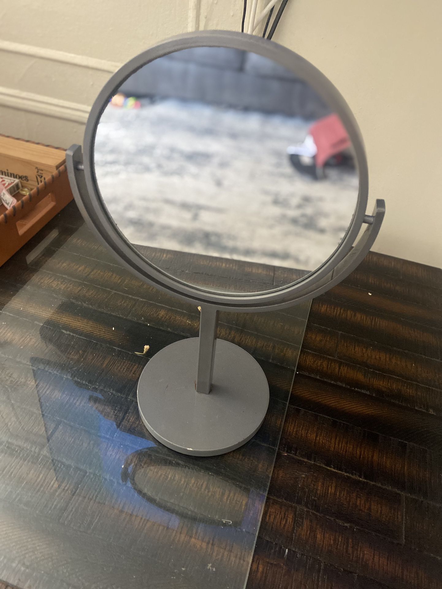Two Sided Makeup Mirror