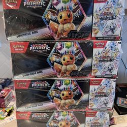 Pokemon Sams Club Prismatic Bundles