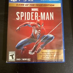 Spider Man Ps4