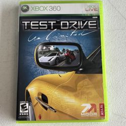 Xbox 360 Test Drive Unlimited game
