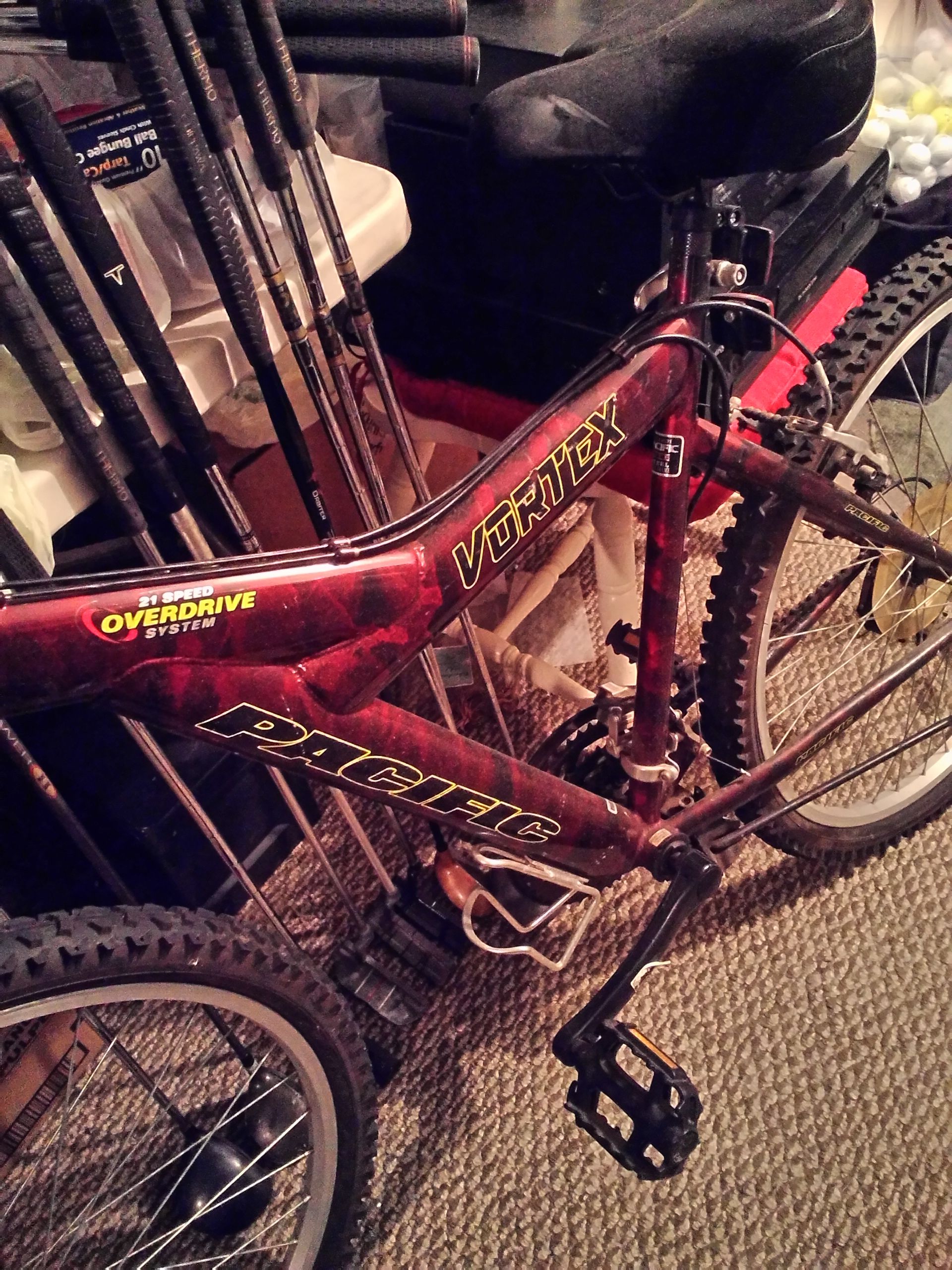 Pacific Vortex 21 speed with overdrive mountain bike