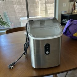 Antarctic Star Nugget Countertop Ice Maker with Soft Chewable Ice, 34Lbs/24H