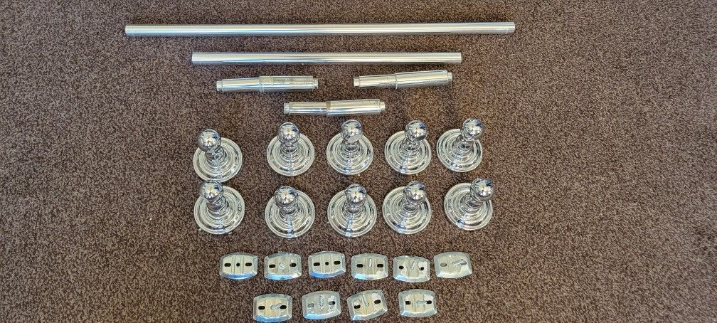 Bathroom Accessories Set Towel Bar And Tp Holder