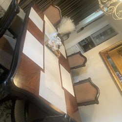 Big Solid Ashley Dining Table 