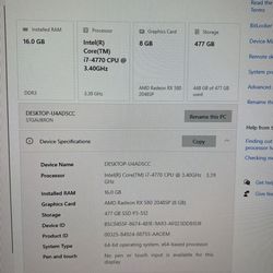 Stgaubron gaming pc w\ keyboard