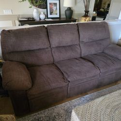 Recliner Couches Brown