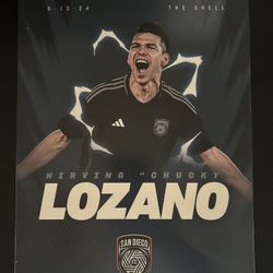 San Diego FC: Chucky Lozano Memorabilia