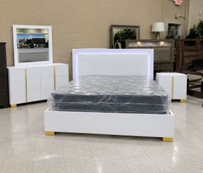 Must Go !!  Queen & King LED Bedroom Set - COD & Finance