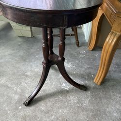 Round Antique Table 