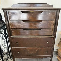Beautiful Old Wood Dresser