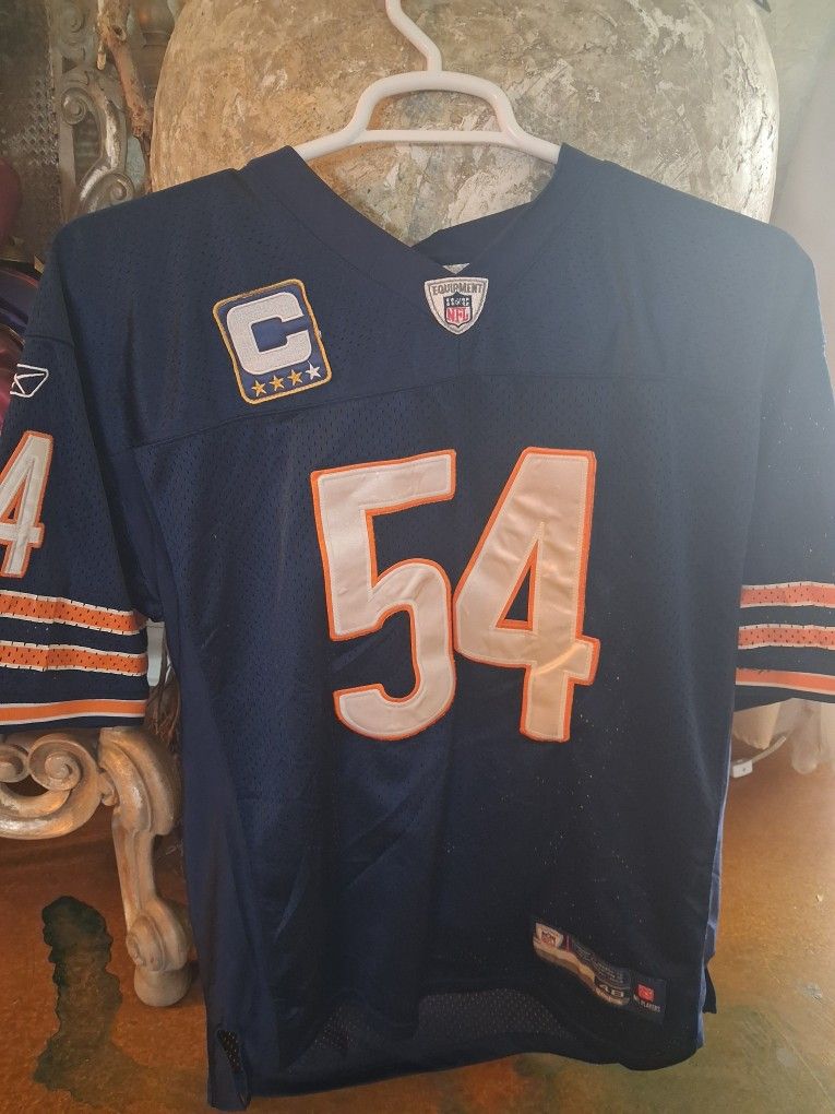 NFL Vintage Authentic Brian Urlacher Captains Jersey