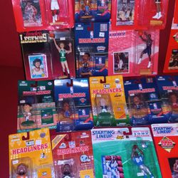 Reasonable offers considered 30 Vintage Starting Lineup Headliners Baseball Basketball Football Action Figures Collection See Our Other Great Vintage 