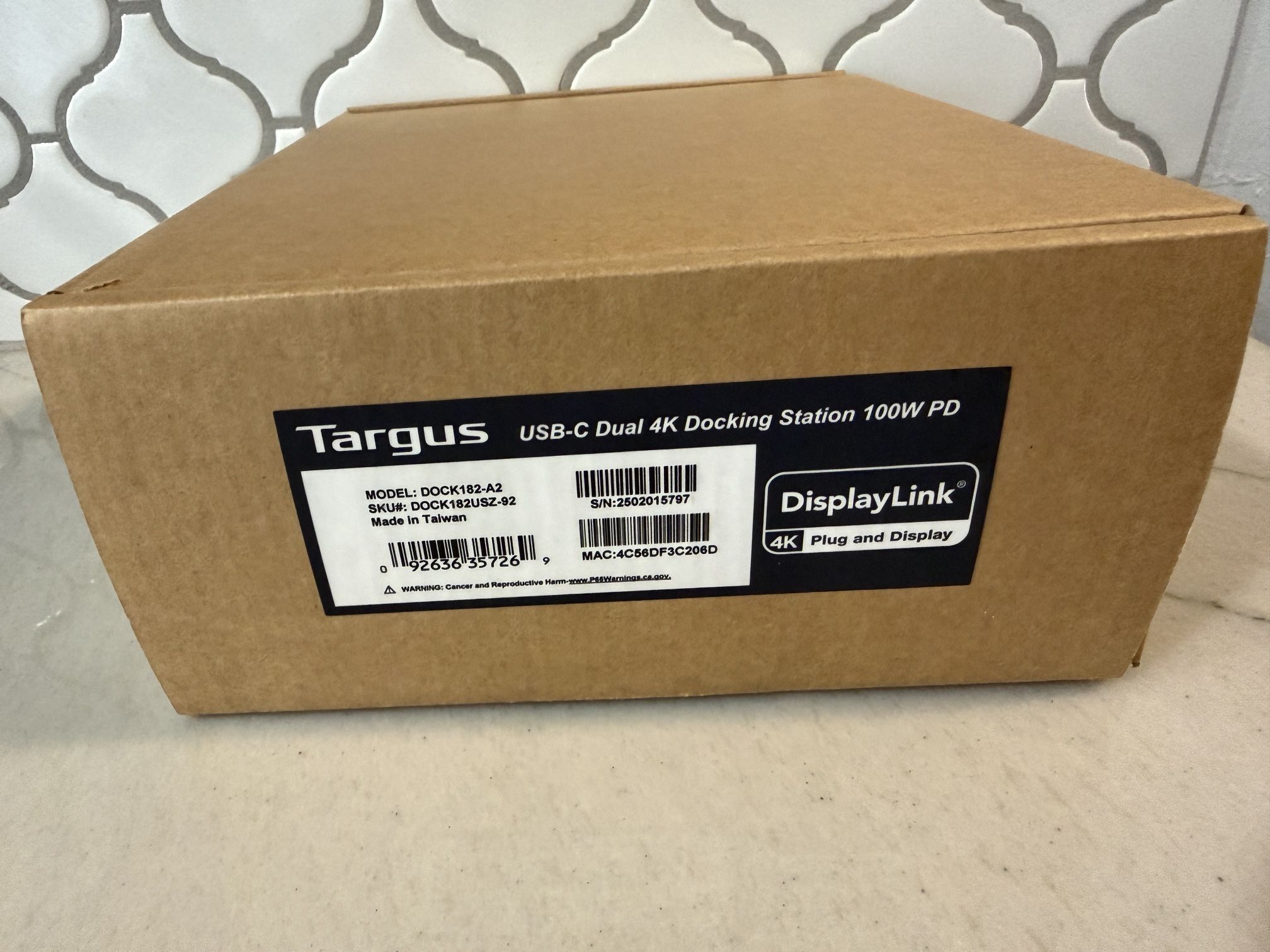 Targus Dual 4K Monitor Dock