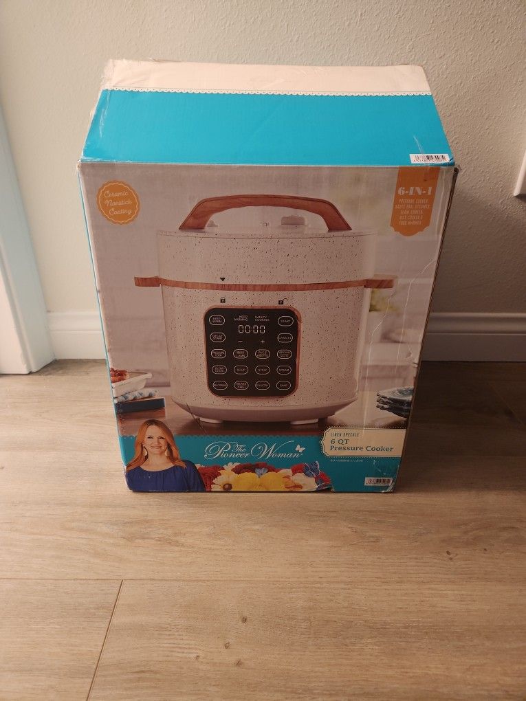 Pioneer Woman - Linen Speckle 6 QT Pressure Cooker